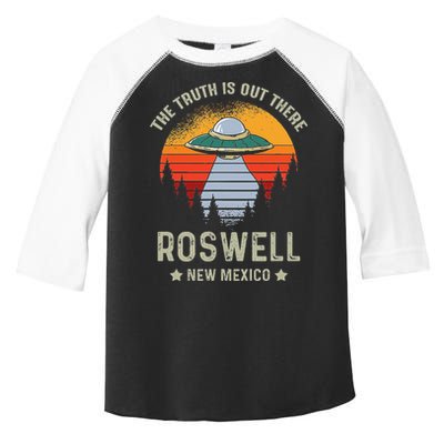 Truth Is Out There Roswell New Mexico Alien Abduction Ufo Toddler Fine Jersey T-Shirt