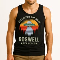 Truth Is Out There Roswell New Mexico Alien Abduction Ufo Tank Top