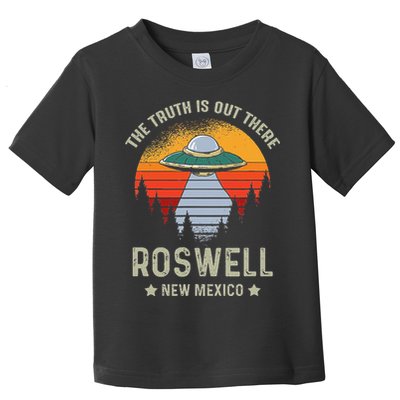 Truth Is Out There Roswell New Mexico Alien Abduction Ufo Toddler T-Shirt