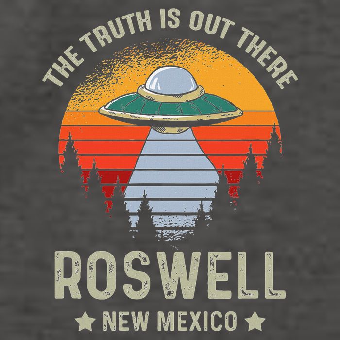Truth Is Out There Roswell New Mexico Alien Abduction Ufo Vector Backpack