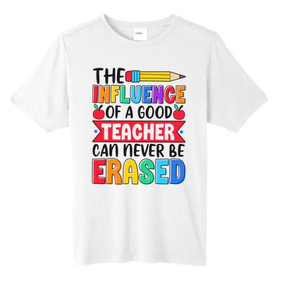 The Influence Of A Good Teacher Can Never Be Erased Tall Fusion ChromaSoft Performance T-Shirt