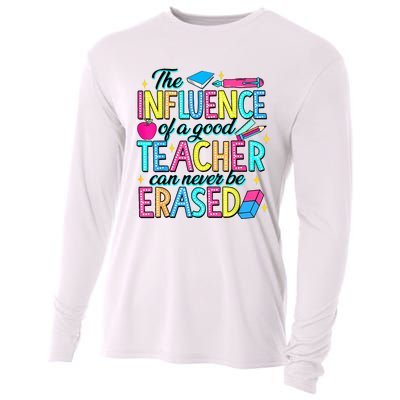 The Influence Of A Good Teacher Can Never Be Erased Cooling Performance Long Sleeve Crew