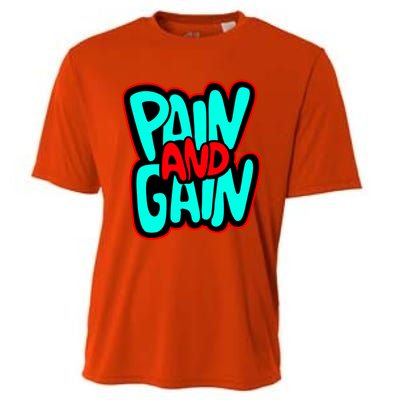 Train Insane Or Ramain The Same No Pain No Gain Cute Gift Cooling Performance Crew T-Shirt