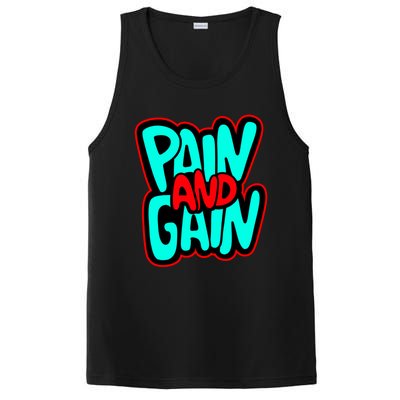 Train Insane Or Ramain The Same No Pain No Gain Cute Gift PosiCharge Competitor Tank