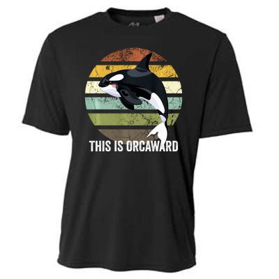 This Is Orcaward Whale Lover Orca Cooling Performance Crew T-Shirt