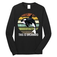 This Is Orcaward Whale Lover Orca Long Sleeve Shirt