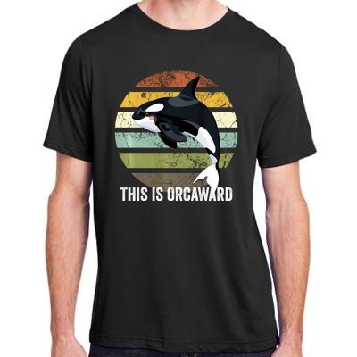 This Is Orcaward Whale Lover Orca Adult ChromaSoft Performance T-Shirt