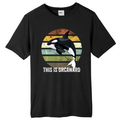 This Is Orcaward Whale Lover Orca Tall Fusion ChromaSoft Performance T-Shirt