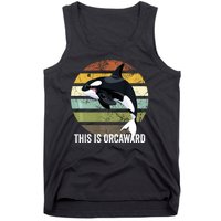 This Is Orcaward Whale Lover Orca Tank Top