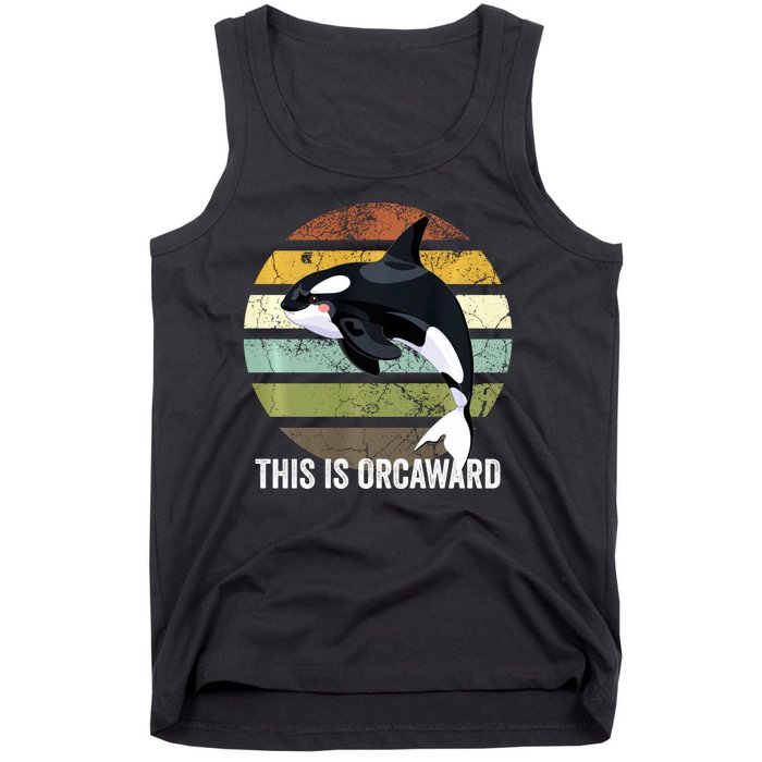 This Is Orcaward Whale Lover Orca Tank Top