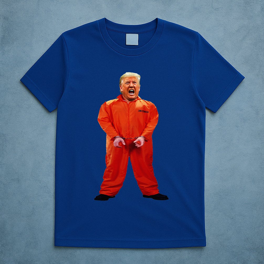 Trump In Orange Jumpsuit T-Shirt
