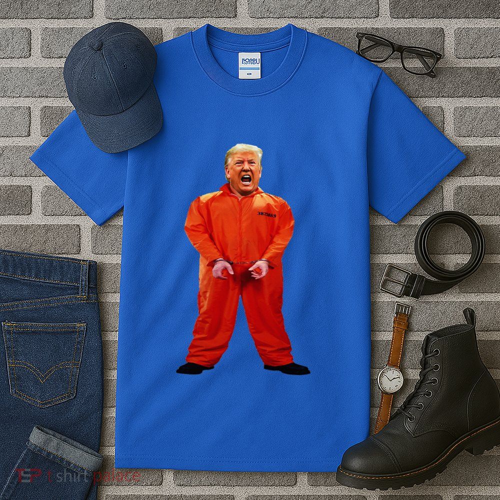 Trump In Orange Jumpsuit Tall T-Shirt