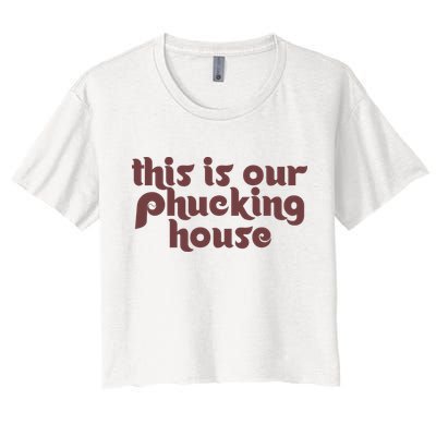 This Is Our Phucking House | Bedlam At The Bank | Philadelphia Baseball Crop Top