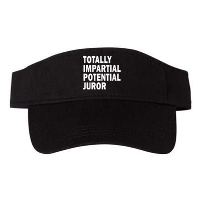 Totally Impartial Potential Juror Valucap Bio-Washed Visor