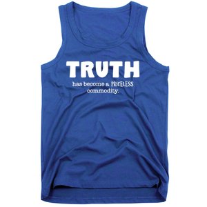 Truth Is Priceless Gift Tank Top