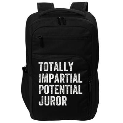 Totally Impartial Potential Juror Impact Tech Backpack