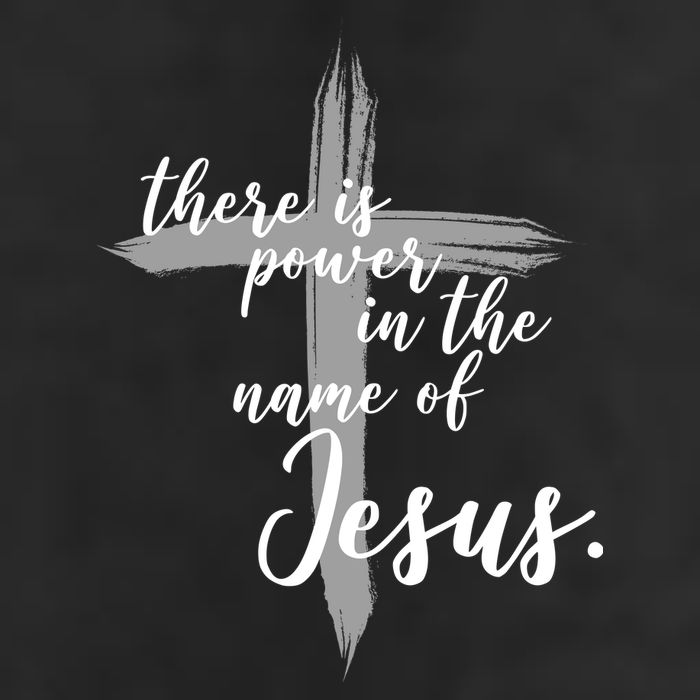 There Is Power In The Name Of Jesus Cross 11oz C Handle Ceramic Mug