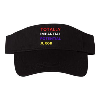 Totally Impartial Potential Juror Valucap Bio-Washed Visor