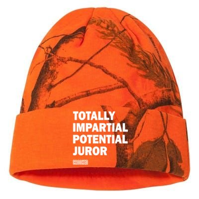 Totally Impartial Potential Juror Kati Licensed 12" Camo Beanie