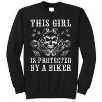 This Is Protected By A Biker Sweatshirt