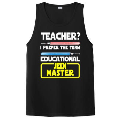 Teacher? I Prefer The Term Educational Jedi Master PosiCharge Competitor Tank