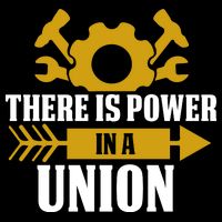 There Is Power In A Union Labor Day Gift 16 in Basic Backpack