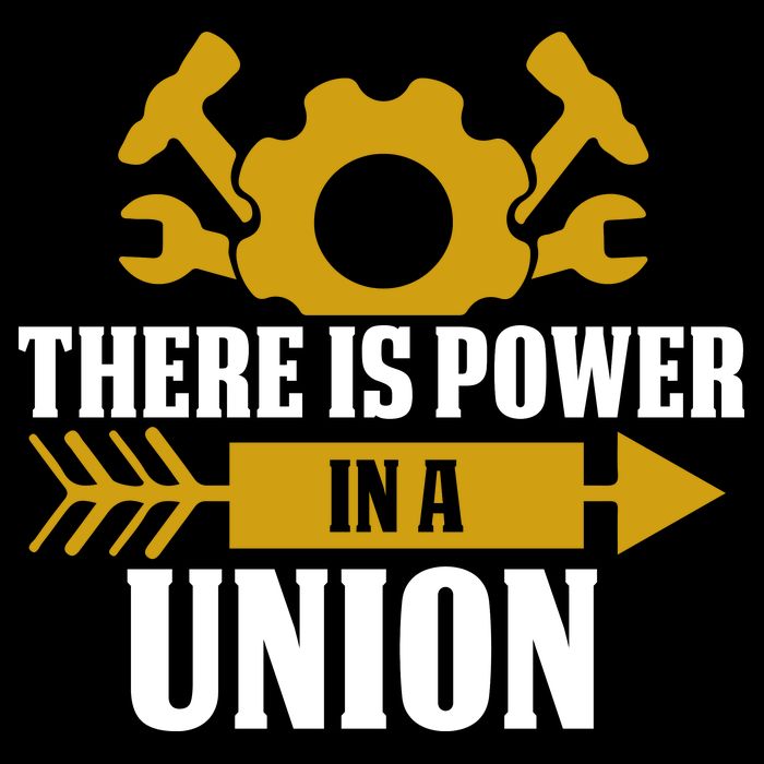 There Is Power In A Union Labor Day Gift 16 in Basic Backpack