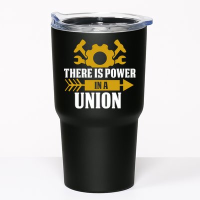 There Is Power In A Union Labor Day Gift Tumbler