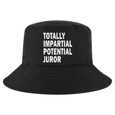 Totally Impartial Potential Juror Cool Comfort Performance Bucket Hat