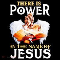 There Is Power In The Name Of Jesus Cross God Faith Christian Jesus Stripe Pom Pom Beanie