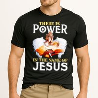 There Is Power In The Name Of Jesus Cross God Faith Christian Jesus Performance Shirt