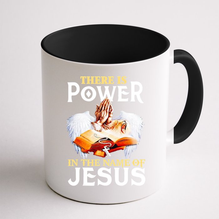 There Is Power In The Name Of Jesus Cross God Faith Christian Jesus Mug