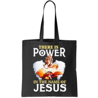 There Is Power In The Name Of Jesus Cross God Faith Christian Jesus Bag