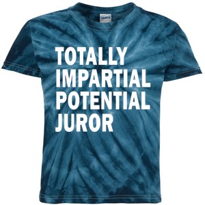 Totally Impartial Potential Juror Kids Tie-Dye T-Shirt