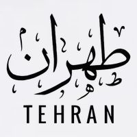 Tehran Iran Persian Calligraphy Farsi Iranian Wool Snapback Cap