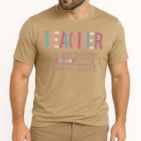Teacher In Progress Please Wait Future Teacher Women Joke Cooling Performance Crew T-Shirt
