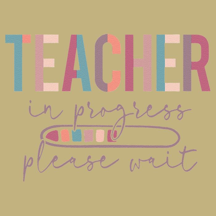 Teacher In Progress Please Wait Future Teacher Women Joke Cooling Performance Crew T-Shirt