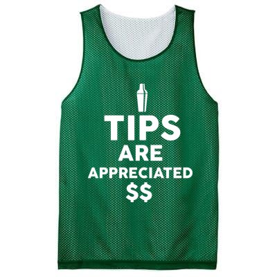 Tips Are Appreciated Mesh Reversible Basketball Jersey Tank