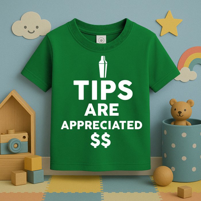 Tips Are Appreciated Toddler T-Shirt
