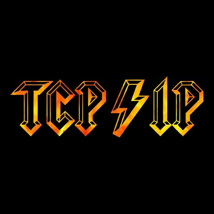Tcpip In Rock N Roll Style Computer Geeks Networking Drawstring Bag