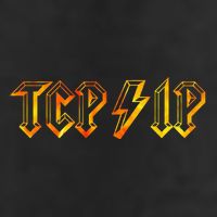 Tcpip In Rock N Roll Style Computer Geeks Networking Trucker Hat