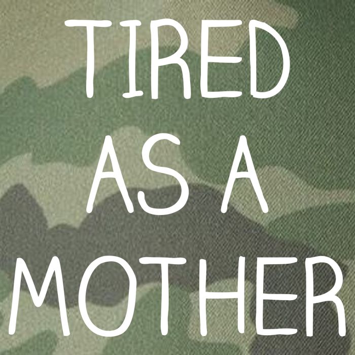 Tired As A Mother Cute Legacy Tie Dye Trucker Hat