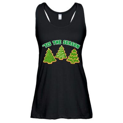 'Tis The Season Cute Funny Christmas Ladies Essential Flowy Tank