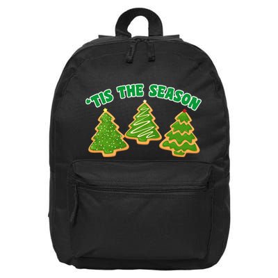 'Tis The Season Cute Funny Christmas 16 in Basic Backpack