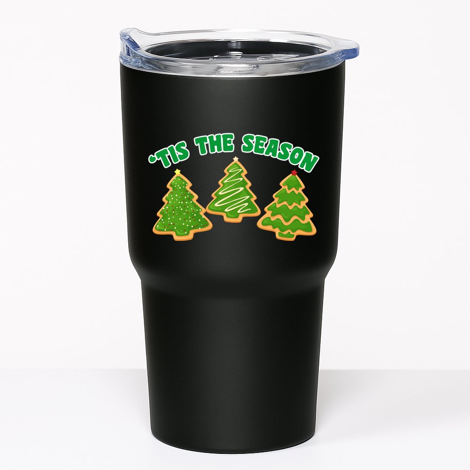 'Tis The Season Cute Funny Christmas Tumbler