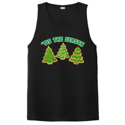 'Tis The Season Cute Funny Christmas PosiCharge Competitor Tank