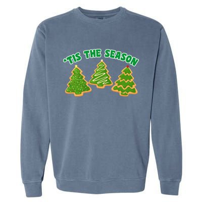 'Tis The Season Cute Funny Christmas Garment-Dyed Sweatshirt