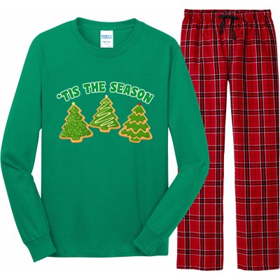 'Tis The Season Cute Funny Christmas Long Sleeve Pajama Set