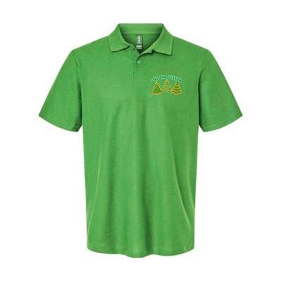 'Tis The Season Cute Funny Christmas Softstyle Adult Sport Polo