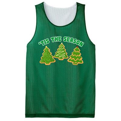 'Tis The Season Cute Funny Christmas Mesh Reversible Basketball Jersey Tank